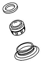 KOHLER K-1108527-CP Aerator Kit, 1.5Gpm