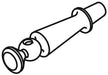 KOHLER K-1120992-CP Handle, Antique (Small)