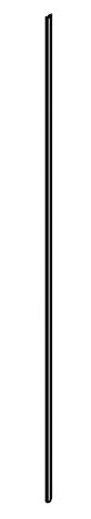 KOHLER K-306370 Str Slider Inline Seal 1934Mm R\H