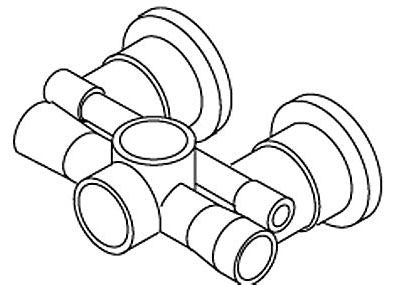 KOHLER K-93369-B Manifold