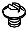KOHLER K-21960 Screw .281-22Unc-2A X.218