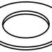 KOHLER K-34037 Gasket, 1 1/2 X 2 3/16