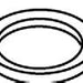 KOHLER K-34631 Gasket,.950 Id X 1 1/8 Od