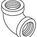 KOHLER K-35879 Elbow, 3/4Npt X 90