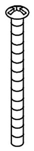 KOHLER K-40491-CP Screw 8-32 X 1.75