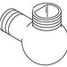 KOHLER K-40778-CP Ball Connection