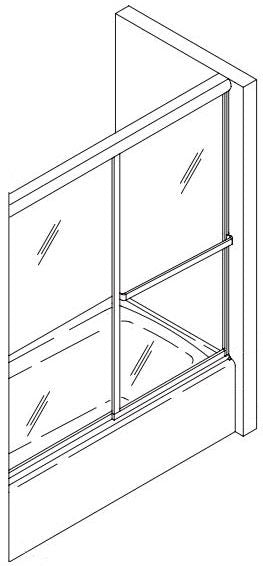 Sterling 4700N-5 PROLINE® Frameless Custom Bypass