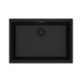Franke Maris Undermount Single Bowl 27 x 19 in Granite Kitchen Sink - Matte Black