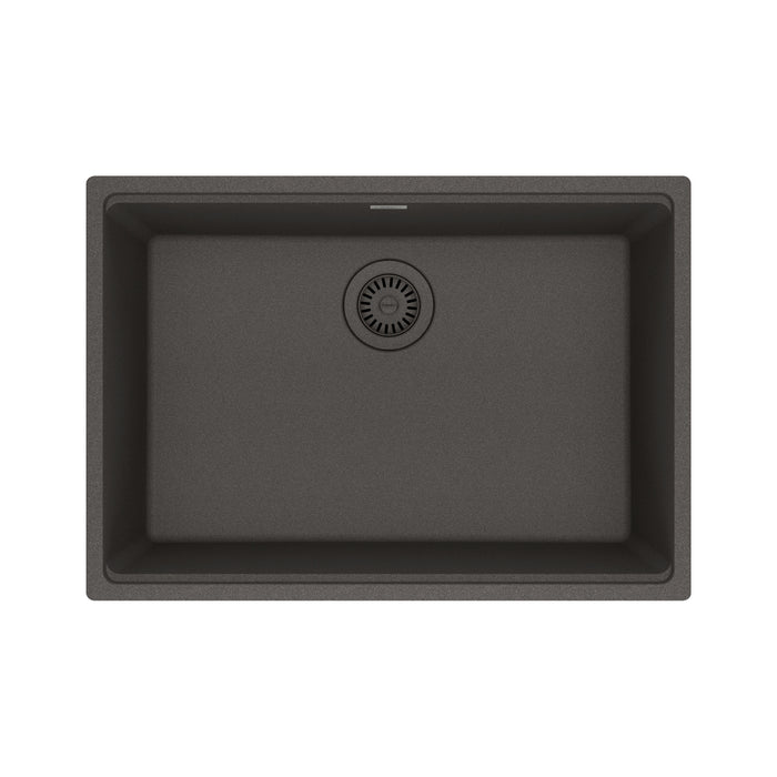 Franke Maris Undermount Single Bowl 27 x 19 in Granite Kitchen Sink - Slate Grey