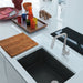 Franke Maris Undermount Single Bowl 33 x 19.31 in Granite Kitchen Sink - Matte Black
