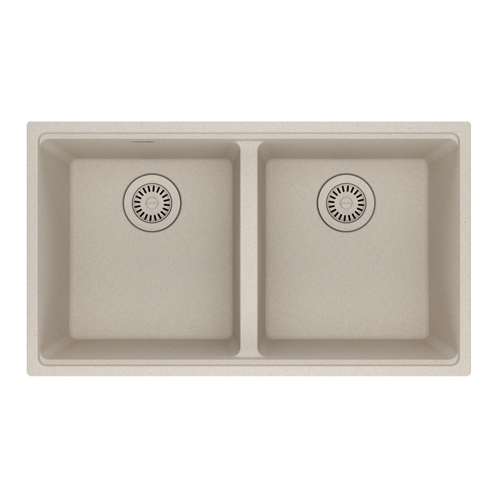 Franke Maris MAG1201414 Undermount Double Bowl 31 x 17.81 in Granite Kitchen Sink - Champagne