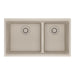 Franke Maris MAG1601611LD Undermount Double Bowl 31 x 17.81 in Granite Kitchen Sink - Champagne