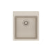 Franke Maris Dual Mount Single Bowl 17.31 x 19.69 in Granite Kitchen Sink - Champagne