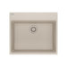 Franke Maris MAG61023 Dual Mount Single Bowl 25 x 22 in Granite Kitchen Sink - Champagne