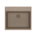 Franke Maris MAG61023 Dual Mount Single Bowl 25 x 22 in Granite Kitchen Sink - Oyster