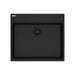 Franke Maris MAG61023ADA Dual Mount Single Bowl 25 x 22 in Granite Kitchen Sink - Onyx