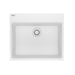 Franke Maris MAG61023L Dual Mount Single Bowl 25 x 22 in Granite Kitchen Sink - Polar White