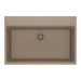 Franke Maris Dual Mount Single Bowl 31 x 20.88 in Granite Kitchen Sink - Oyster