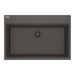 Franke Maris Dual Mount Single Bowl 31 x 20.88 in Granite Kitchen Sink - Slate Grey