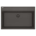 Franke Maris MAG61031 Dual Mount Single Bowl 33 x 22 in Granite Kitchen Sink - Slate Grey