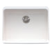 Franke Manor House MHK110-24WH Undermount Single Bowl 23.62 x 19.88 in Fireclay Kitchen Sink - White