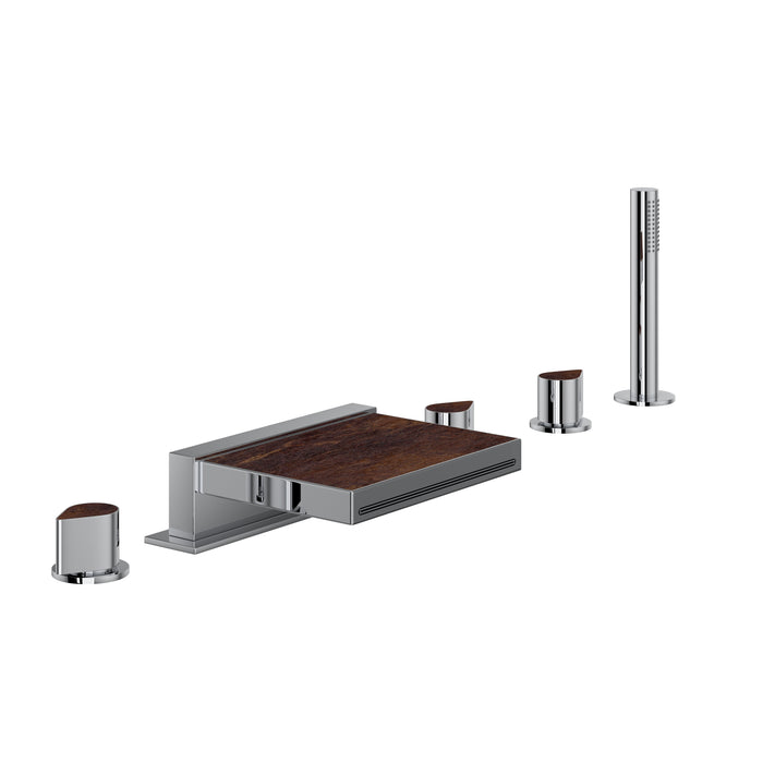 ROHL MI05D5 Miscelo 5-Hole Deck Mount Tub Filler
