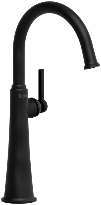Riobel MMRDL01 Momenti Single Handle Tall Lavatory Faucet with C-Spout