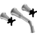 Riobel MMSQ03 Momenti Wall Mount Lavatory Faucet