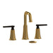 Riobel MMSQ08 Momenti Widespread Lavatory Faucet with U-Spout