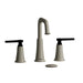 Riobel MMSQ08 Momenti Widespread Lavatory Faucet with U-Spout