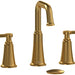 Riobel MMSQ08 Momenti Widespread Lavatory Faucet with U-Spout