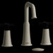 Riobel MMSQ08 Momenti Widespread Lavatory Faucet with U-Spout