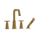 Riobel MMSQ12 Momenti 4-Hole Deck Mount Tub Filler with U-Spout