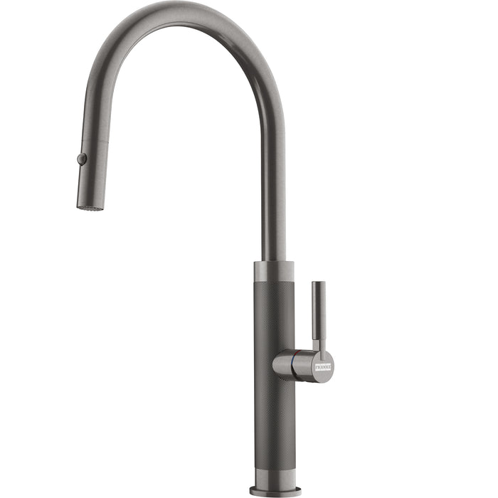Franke Mythos Masterpiece Single Handle Pull-Down Kitchen Faucet - Anthracite