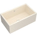 Shaws MS3018 30" Shaker Single Bowl Farmhouse Apron Front Fireclay Kitchen Sink