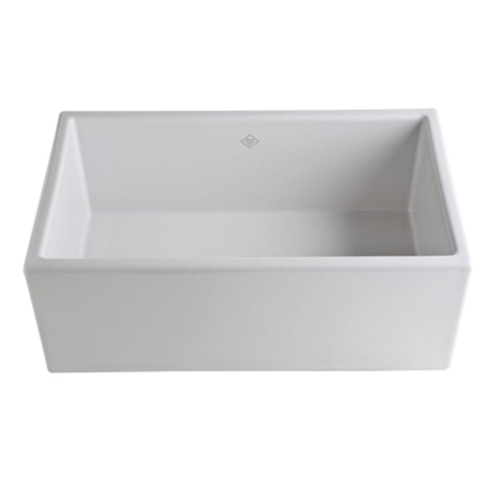 Shaws MS3318 33" Shaker Single Bowl Apron Front Fireclay Kitchen Sink