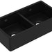 Shaws MS3518 35" Shaker Double Bowl Apron Front Fireclay Kitchen Sink