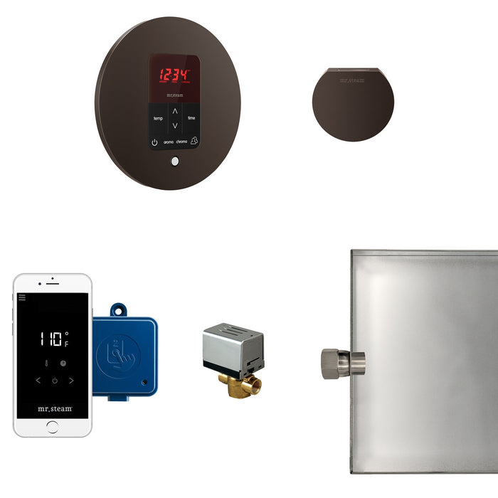 Mr. Steam MSBUTLER1RD-ORB MS Butler® Round in Oil Rubbed Bronze