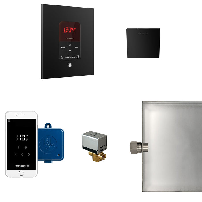 Mr. Steam MSBUTLER1SQ-MB MS Butler® Square in Matte Black