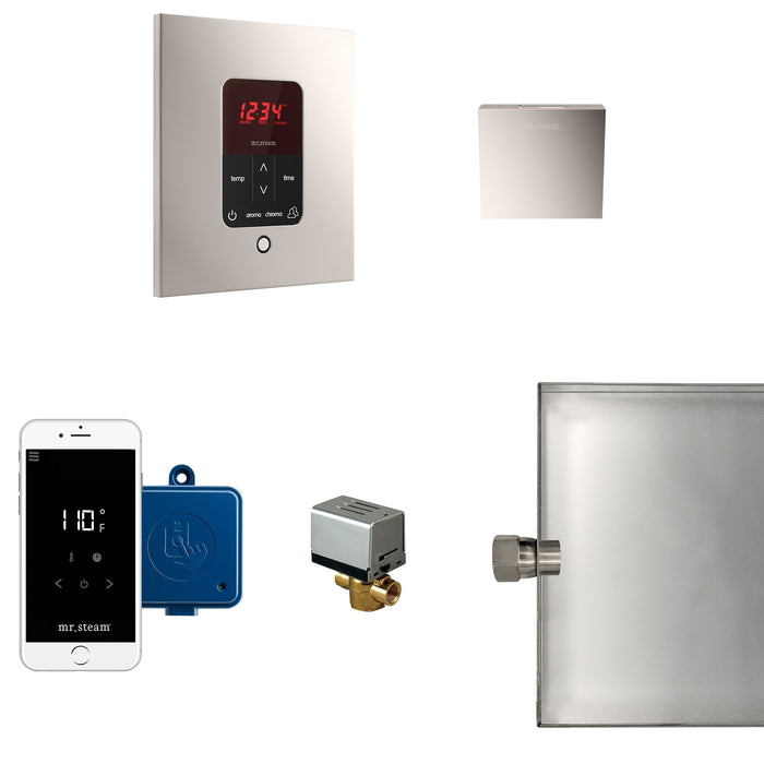 Mr. Steam MSBUTLER1SQ-PN MS Butler® Square in Polished Nickel