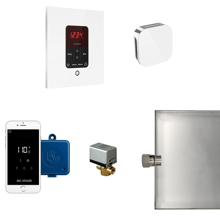 Mr. Steam MSBUTLER1SQ-WH MS Butler® Square in White