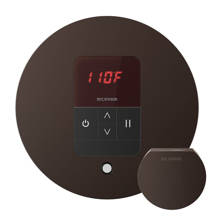 Mr. Steam MSITEMPORD-ORB iTempo® Round in Oil Rubbed Bronze