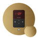 Mr. Steam MSITEMPORD-RAW iTempo® Round Unfinished Brass