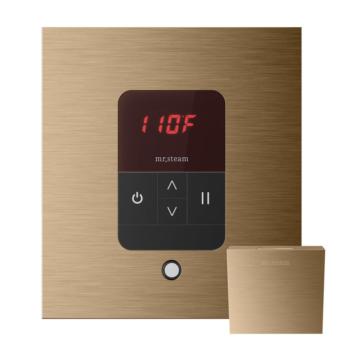 Mr. Steam MSITEMPOSQ-BB iTempo® Square in Brushed Bronze