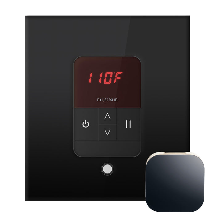 Mr. Steam MSITEMPOSQ-BK iTempo® Square in Black