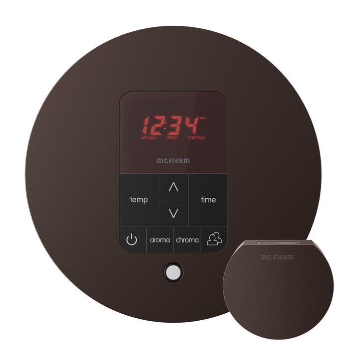 Mr. Steam MSITPLUSRD-ORB iTempoPlus® Round in Oil Rubbed Bronze