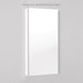 M Series 15-1/4" x 39-3/8" x 8" flat top cabinet with polished edge and left hinge