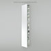 M Series 15-1/4" x 70" x 4" full length cabinet with bevel edge, left hinge and non-electric