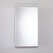 M Series 23-1/4" x 30" x 6" flat top cabinet with bevel edge and left hinge