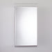 M Series 23-1/4" x 39-3/8" x 8" flat top cabinet with bevel edge, right hinge and electric